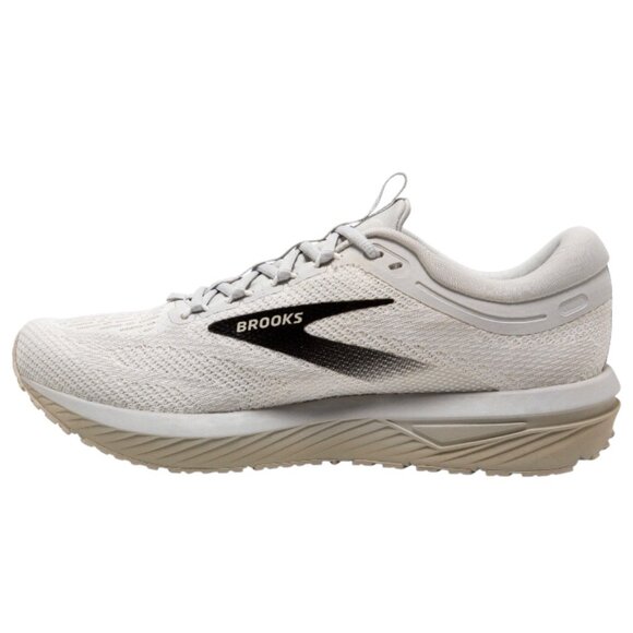 Brooks Revel 7 Mens Running Shoes Medium Width White Black 110435 1D 178 (NEW) main image 4